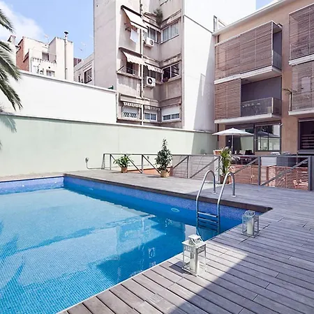 Apartment Barcelona Rentals - Gracia Pool Apartments Center Exterior photo