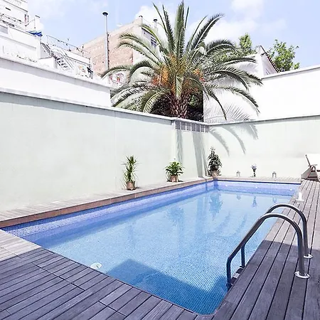 Apartment Barcelona Rentals - Gracia Pool Apartments Center Exterior photo